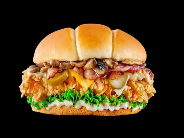 Ranch Mushroom Sandwich